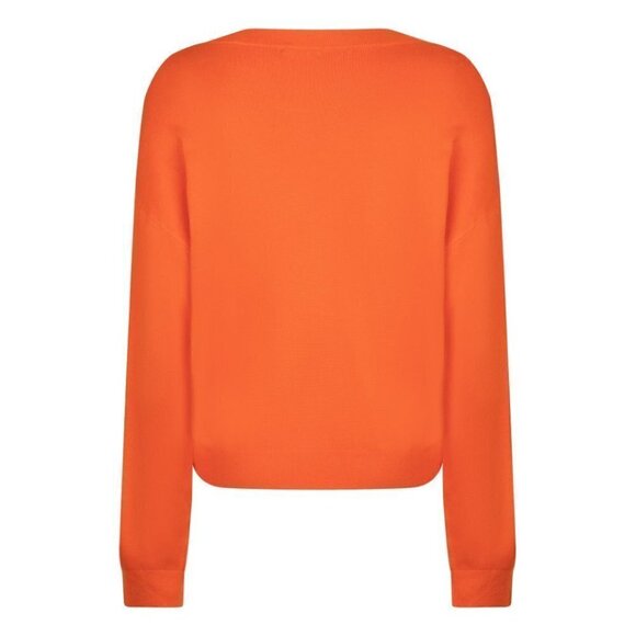 NWT ESQUALO Bold Orange Longsleeve Knit - Picture 6 of 7
